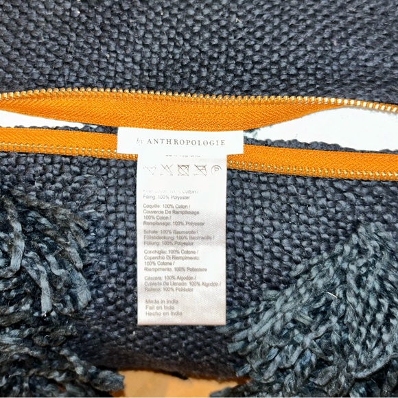 Anthropologie Fringed Sierra Pillow 14" x 40" - Picture 3 of 7